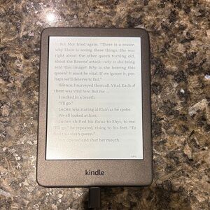 Kindle- only used twice